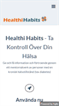 Mobile Screenshot of healthihabits.com